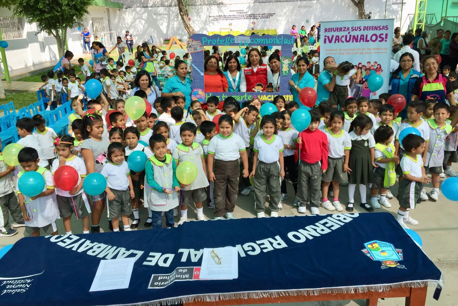 Cobertura de vacunas y resultados de primera infancia en Apurímac