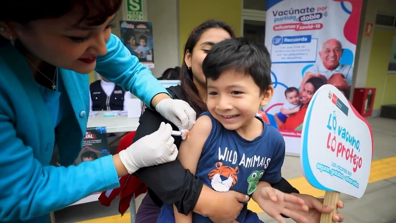 Lambayeque: Tres de cada 10 niños sin vacuna pentavalente